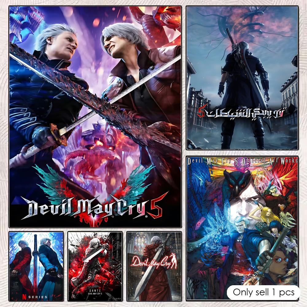 Esports Gaming Wallpaper - D-DevilS M-MayS C-CryS Poster Wall Art