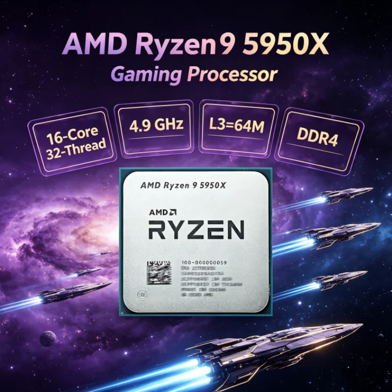Amd Cpu Ryzen 9 - AMD Ryzen 9 5950X DDR4 3.4