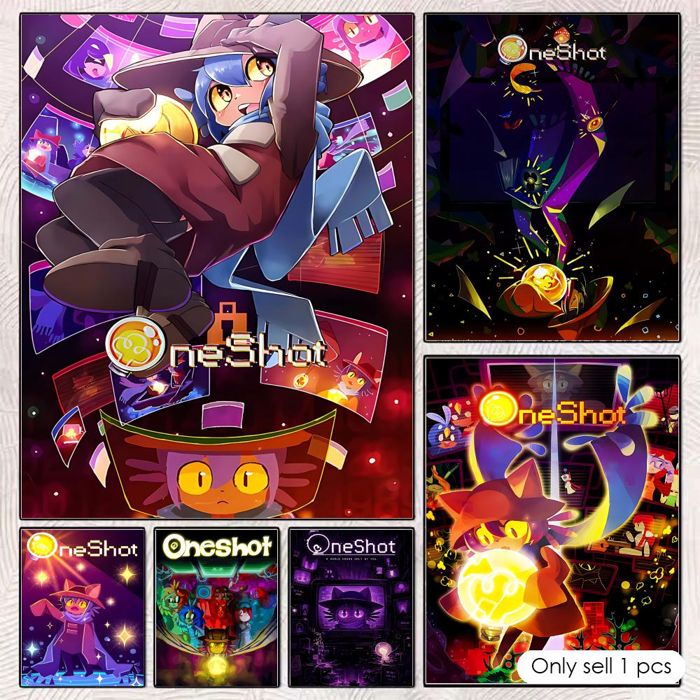 Esports Gaming Wallpaper - Puzzle Game O-OneShotS Poster Wall Art