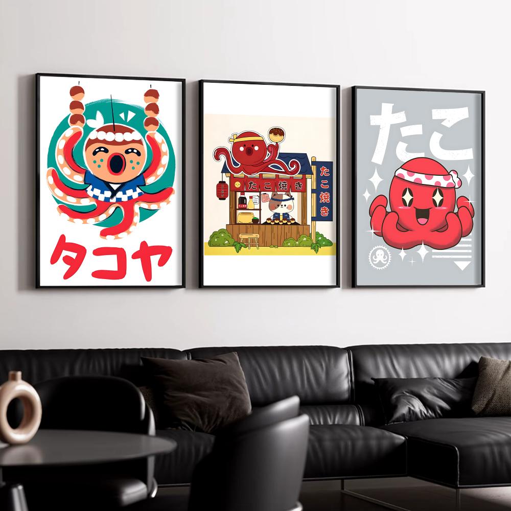 Cute Takoyaki Poster Wall Post - đánh giá và giá Esports Gaming Wallpaper