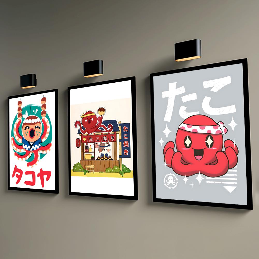 Cute Takoyaki Poster Wall Post - đánh giá và giá Esports Gaming Wallpaper