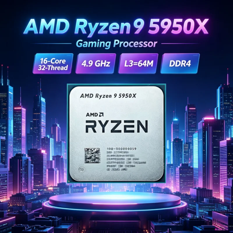 AMD Ryzen 9 5950X DDR4 3.4 GHz - đánh giá và giá Amd Cpu Ryzen 9