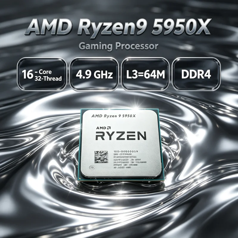 AMD Ryzen 9 5950X DDR4 3.4 GHz - đánh giá và giá Amd Cpu Ryzen 9