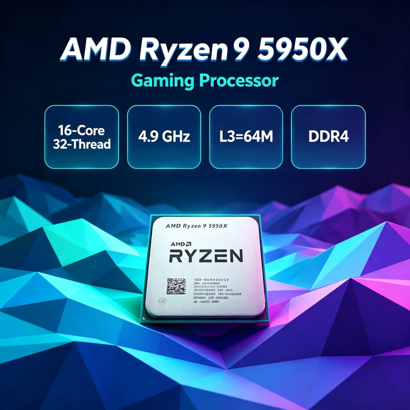 AMD Ryzen 9 5950X DDR4 3.4 GHz - đánh giá và giá Amd Cpu Ryzen 9