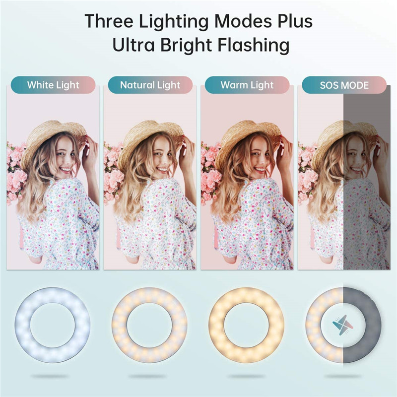 Nâng Cấp 3200K-6500K Đèn LED K - đánh giá và giá Webcam Ring Light