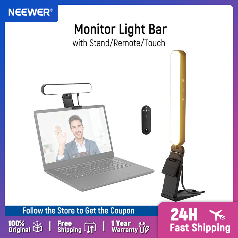 NEEWER Basics 6W Monitor Light - đánh giá và giá Webcam Ring Light