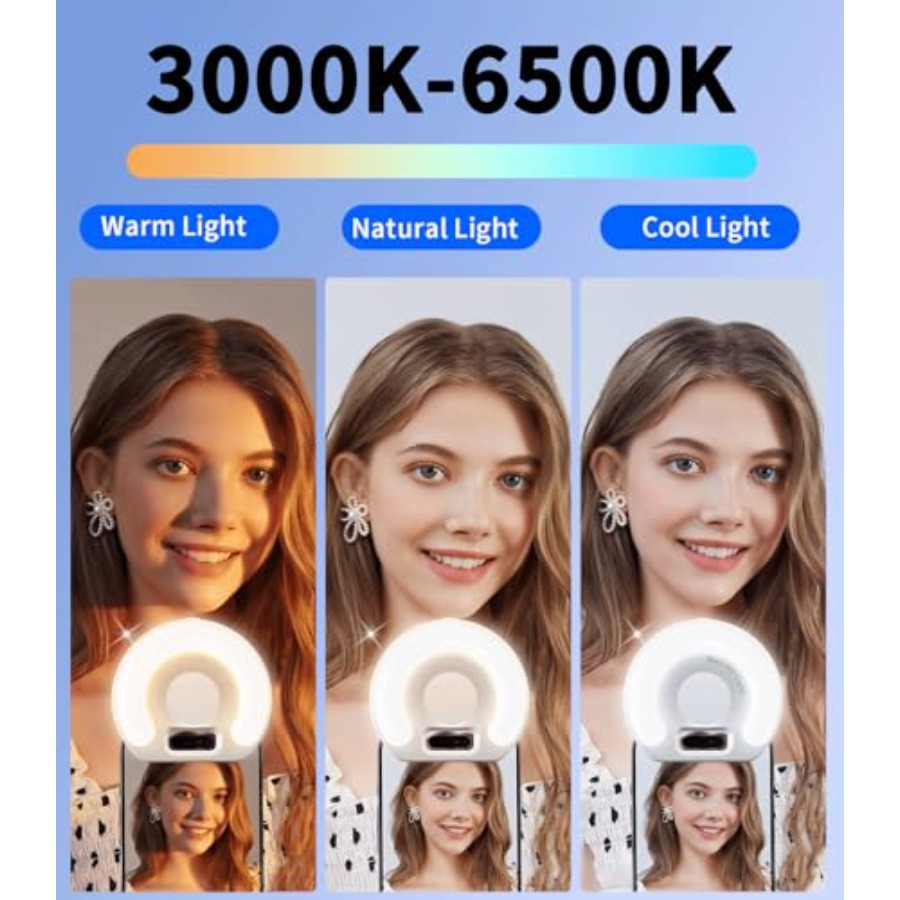 Portable Ring Light for Phone  - đánh giá và giá Webcam Ring Light